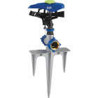 Best Garden Poly & Metal 5800 Sq. Ft. Triple Spike Impulse Sprinkler Image 1