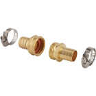 Best Garden 3/4 In. Brass Heavy-Duty Hose Mender Image 1