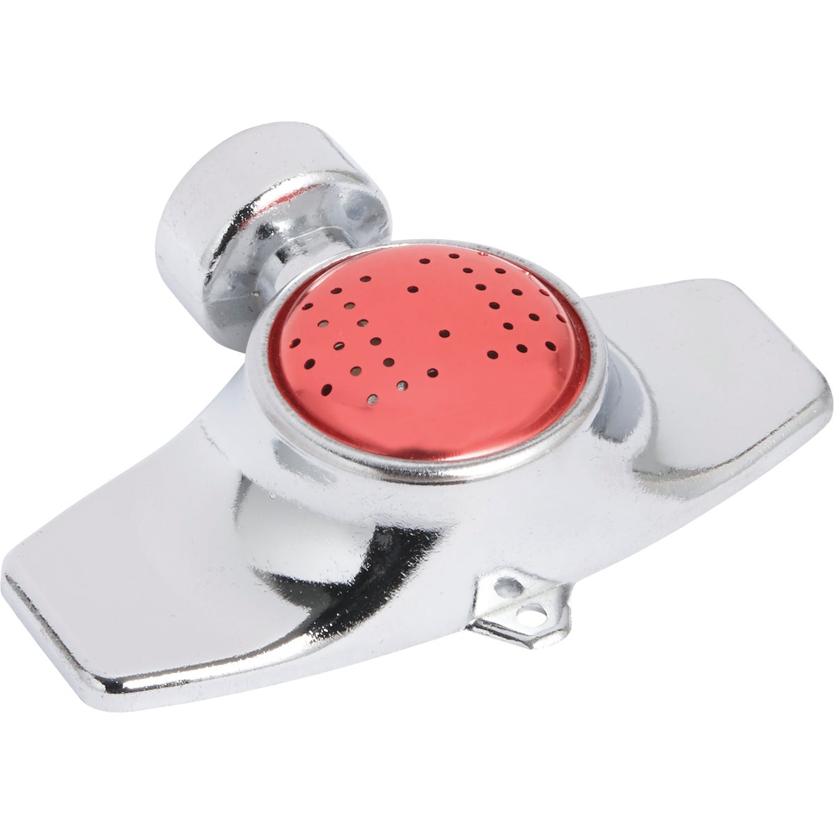 Best Garden Metal 15 Ft. x 30 Ft. Spot Stationary Sprinkler, Metallic & Pink Image 3