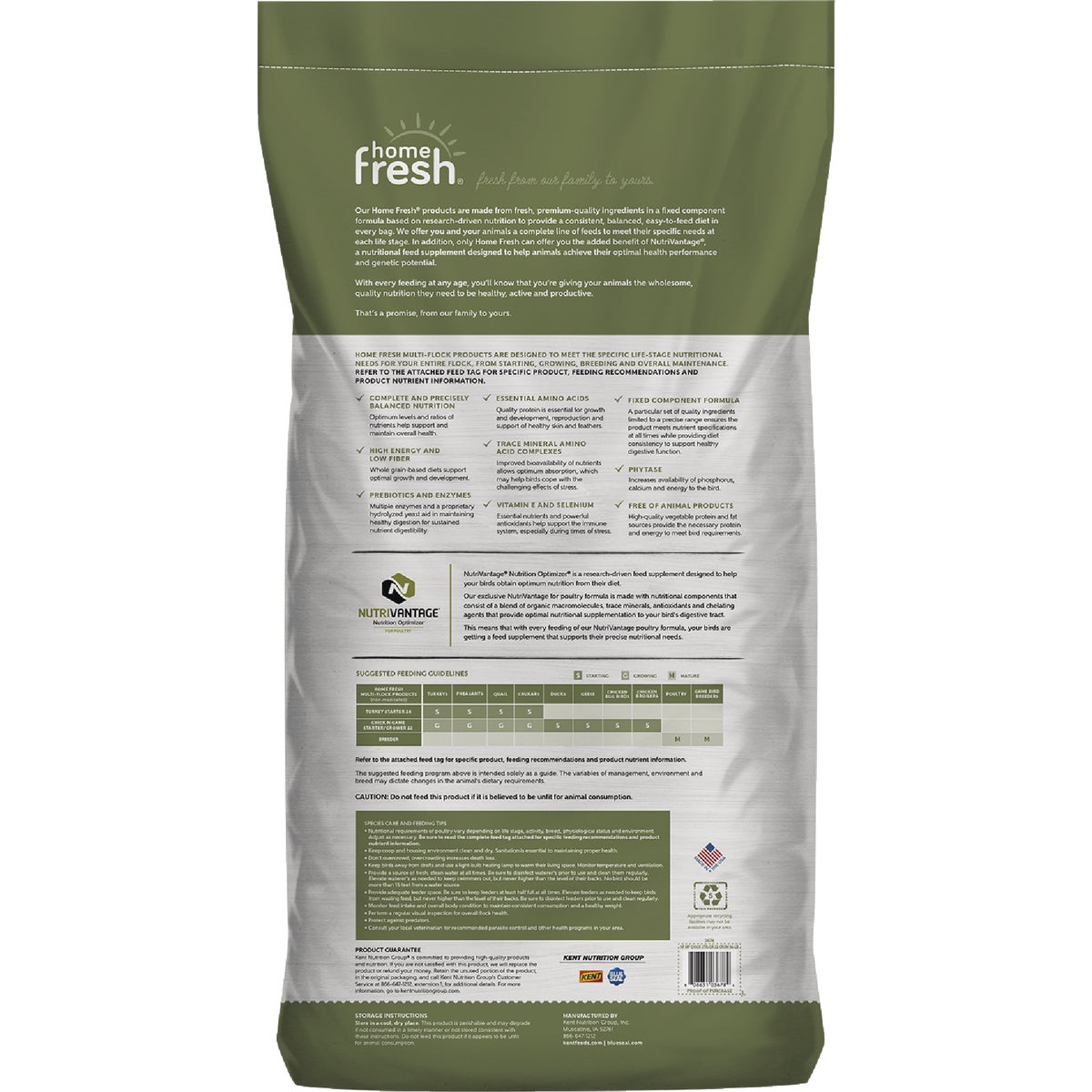 Kent Multi-Flock Chick N Game 50 Lb. Starter/Grower Crumble Image 7