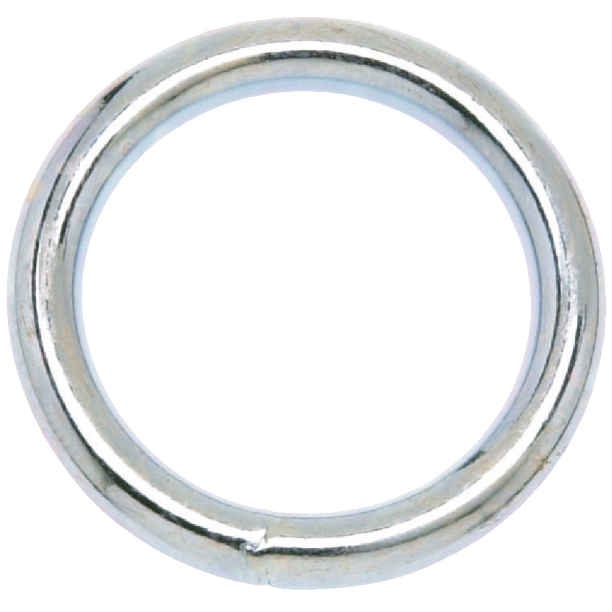 Campbell 1 In. Nickel-Plated Welded Metal Ring Image 1