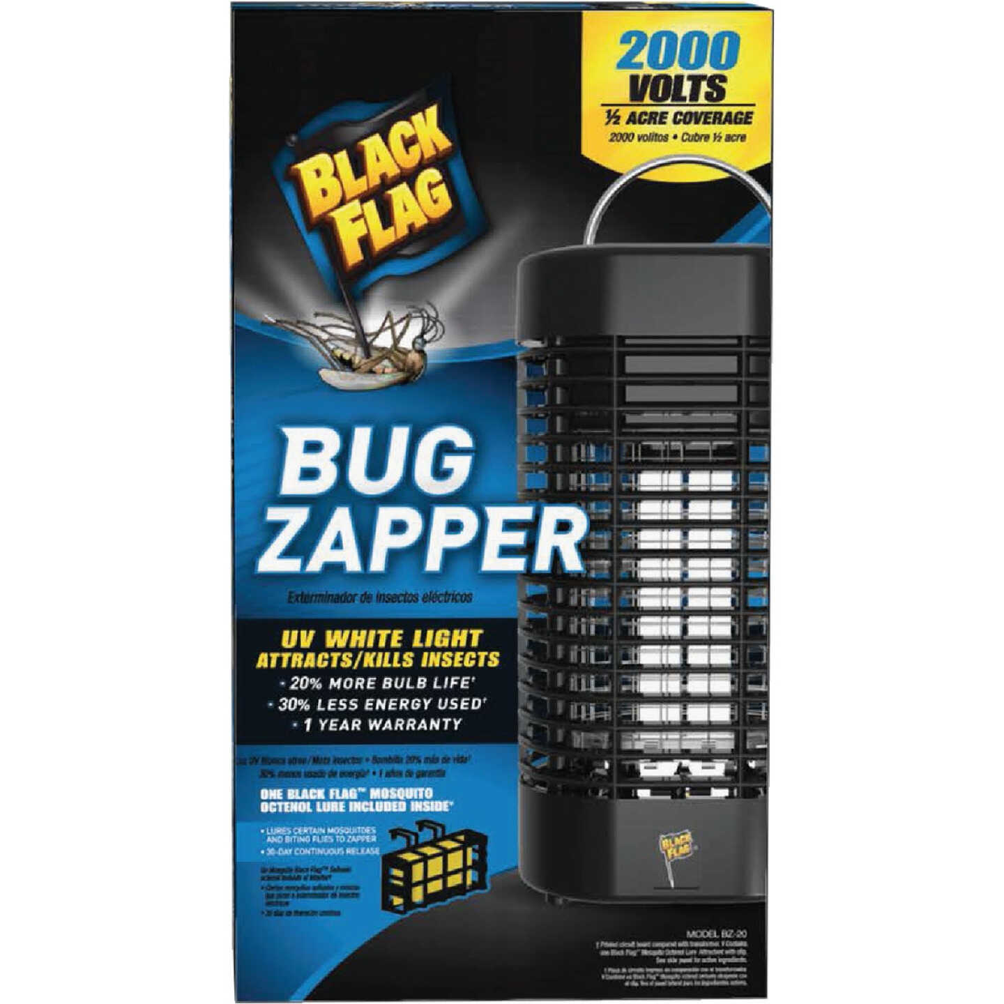 Black Flag 1/2-Acre 2000V Bug Zapper Image 1