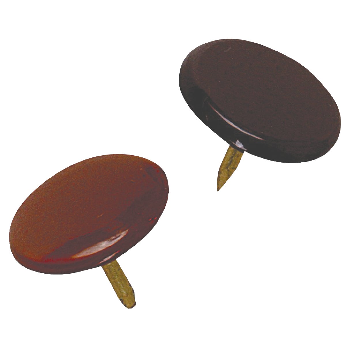 Hillman Anchor Wire Brown 23/64 In. x 15/64 In. Thumb Tack (40-Count) Image 4