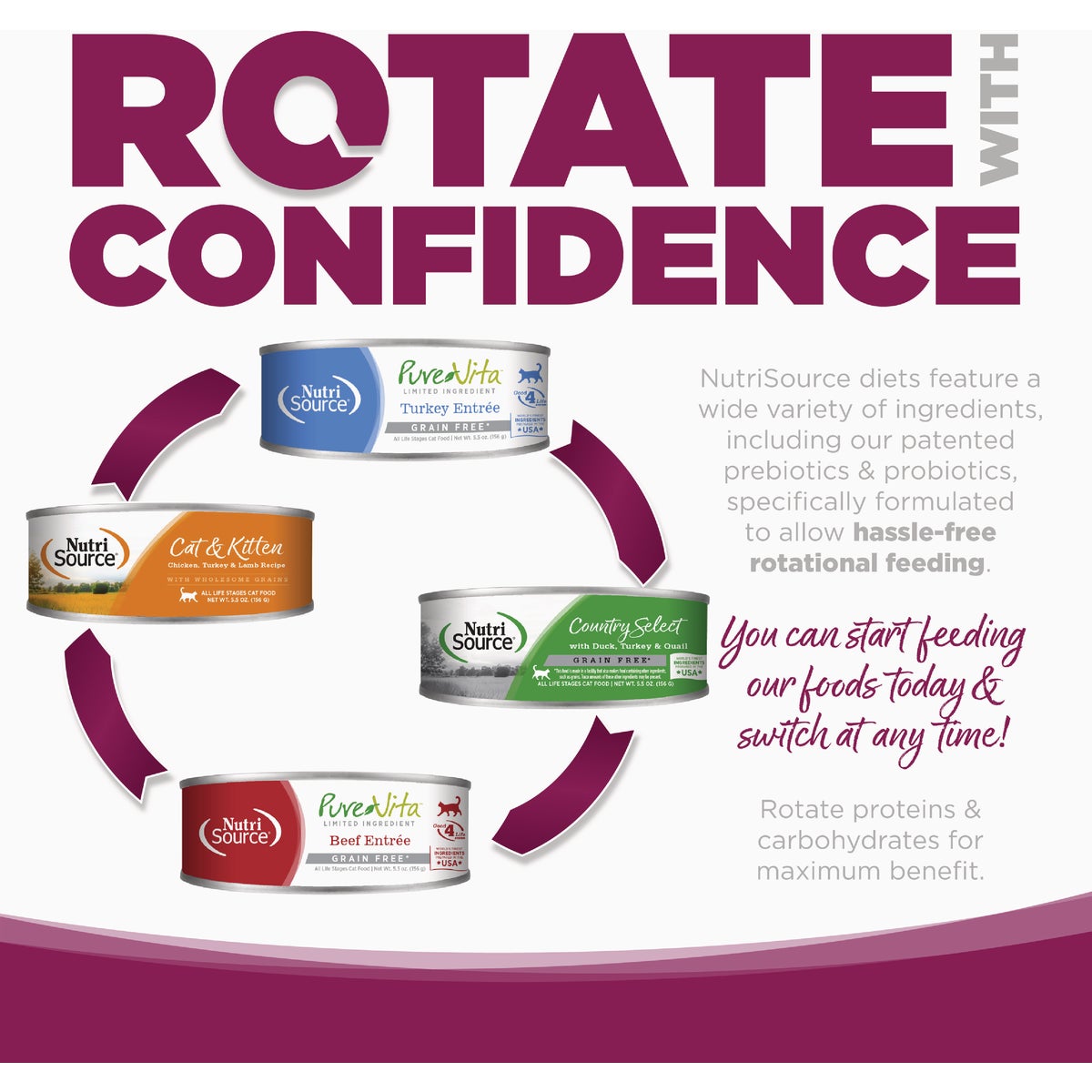 NutriSource 5.5 Oz. Chicken & Rice Recipe Cat Food Image 3