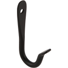 Panacea 3 In. Black Powder-Coated Wrought Iron J-Hook Plant Hanger Image 1