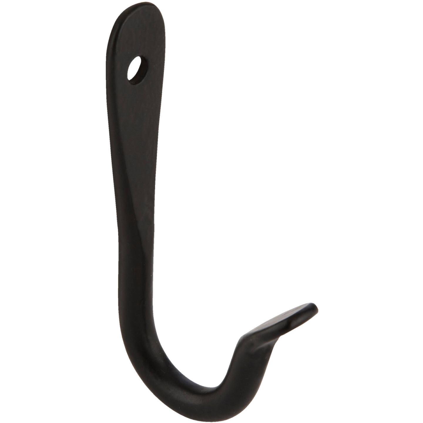 Panacea 3 In. Black Powder-Coated Wrought Iron J-Hook Plant Hanger Image 1