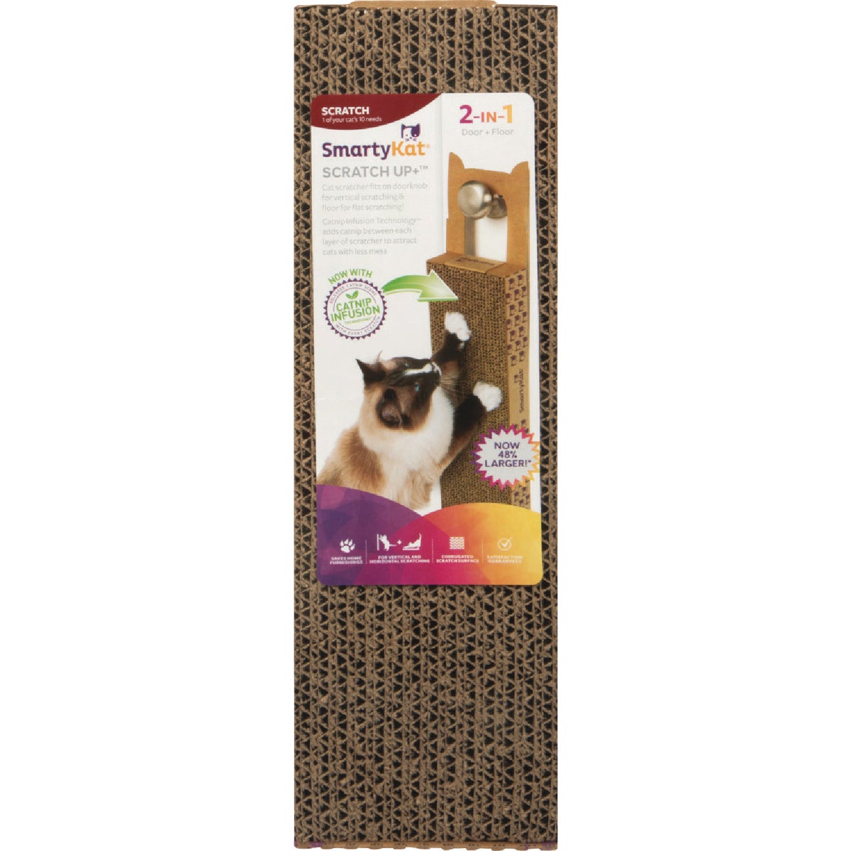 SmartyKat Scratch Up+ Cat Scratcher