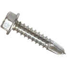 Hillman #12 - 14 x 3/4 In. Hex Washer Head Self-Drilling Sheet Metal Screw (100-Count) Image 1