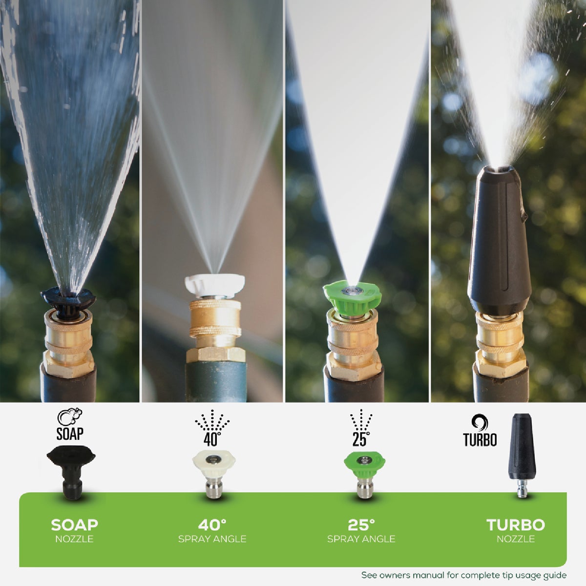 Greenworks 1800 PSI 1.1 GPM Cold Water Corded Electric Pressure Washer Image 5