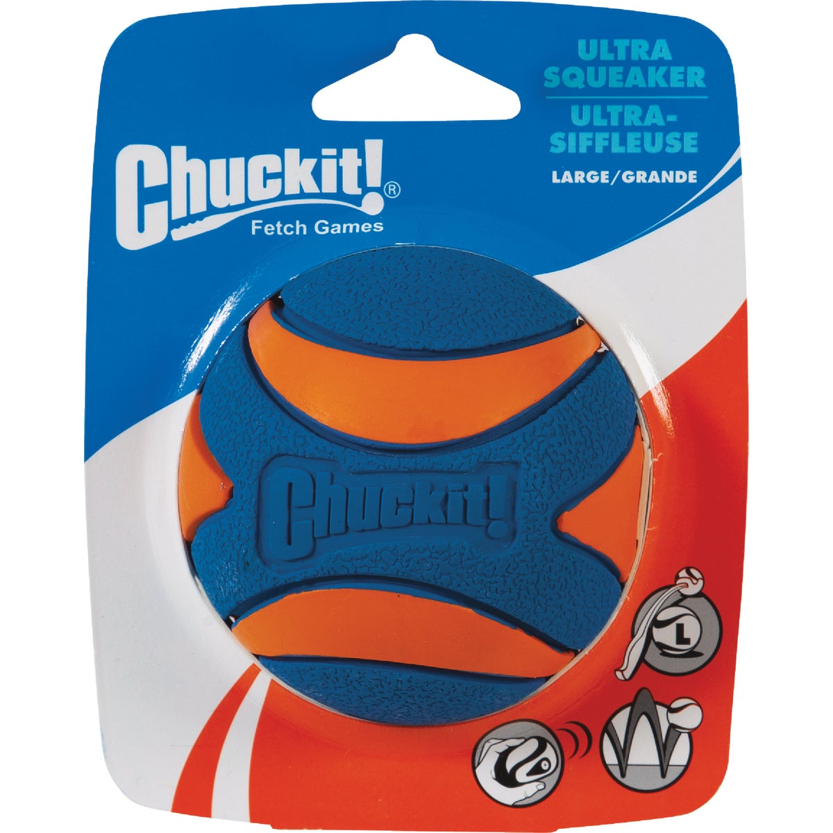Chuckit Large Ultra Squeaker Dog Ball