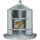 Farm-Tuff 5 Gal. Galvanized Poultry Fountain Image 2