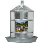 Farm-Tuff 2 Gal. Galvanized Poultry Fountain Image 2