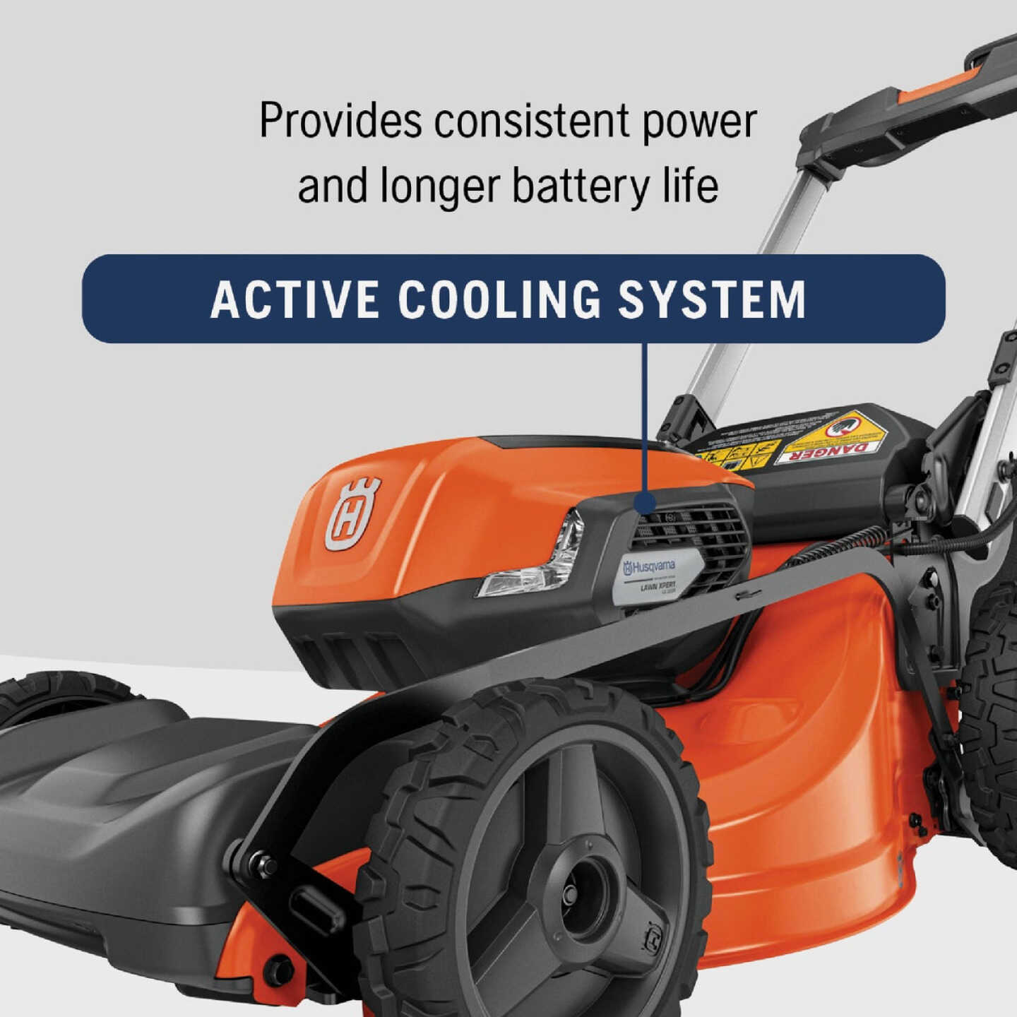 Husqvarna LE-322 Lawn Xpert Battery Mower Kit Image 6