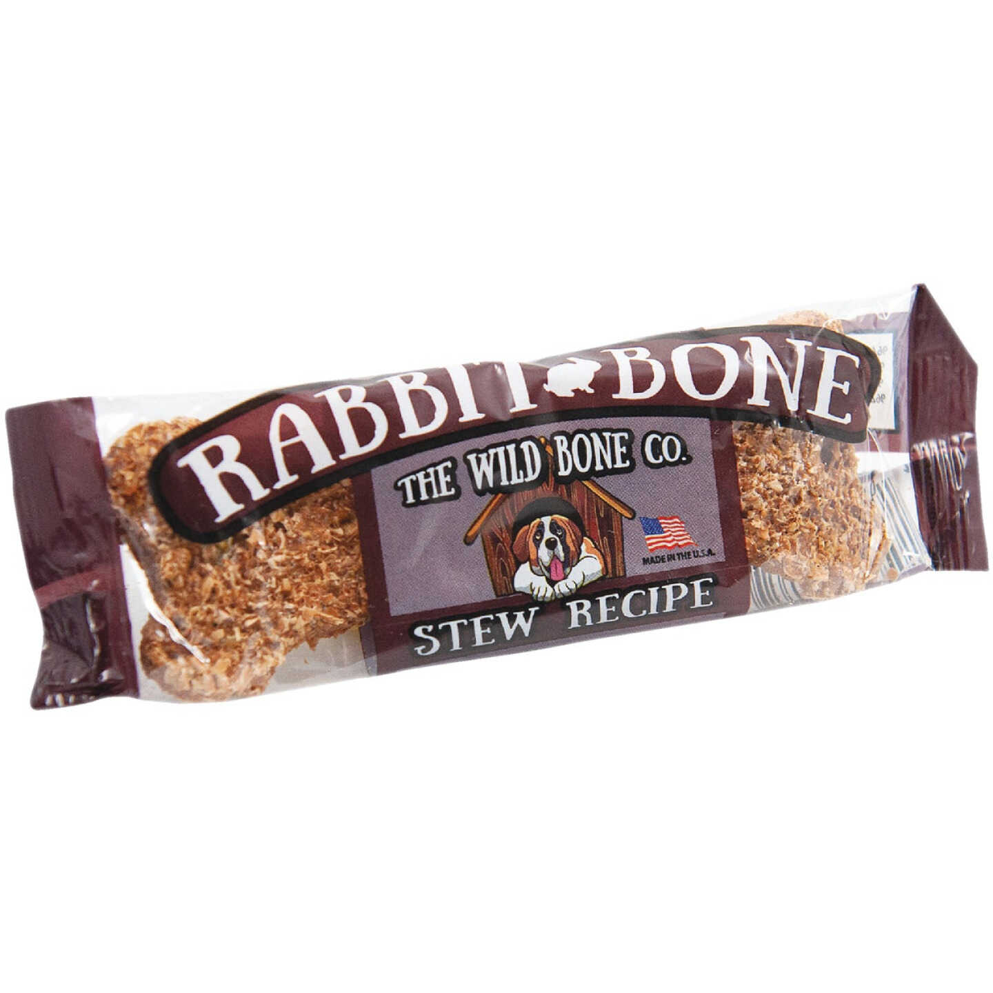 The Wild Bone Company Rabbit Bone Stew Dog Treat, 1 Oz. Image 1