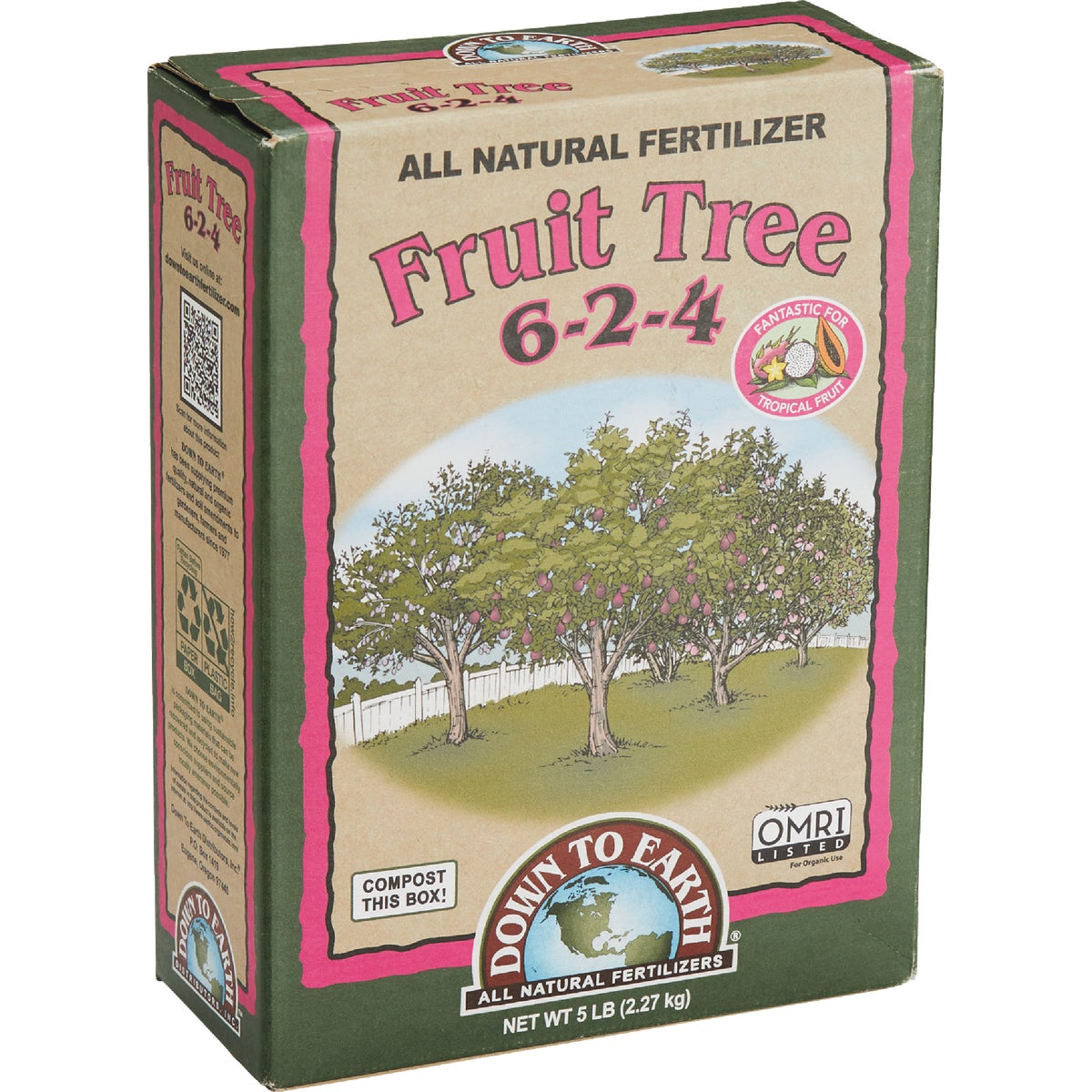 Down To Earth 5 Lb. 6-2-4 Fruit Tree Mix