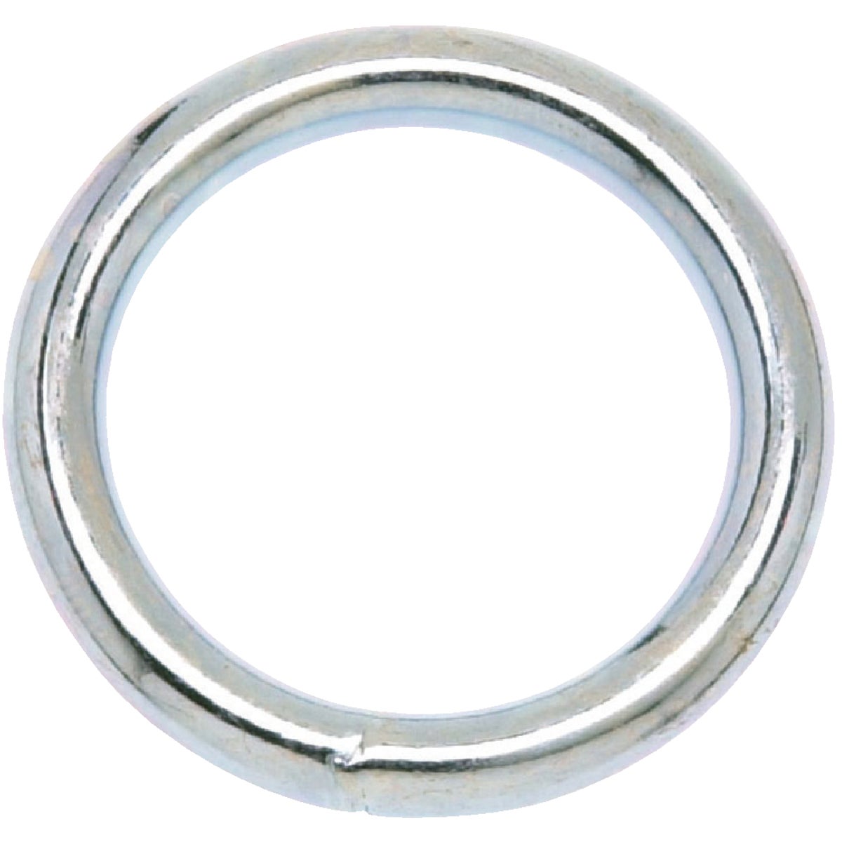 Campbell 2 In. Nickel-Plated Welded Metal Ring Image 1