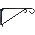 National Hardware 9 In. Black Steel Swivel Hanging Plant Bracket Image 3