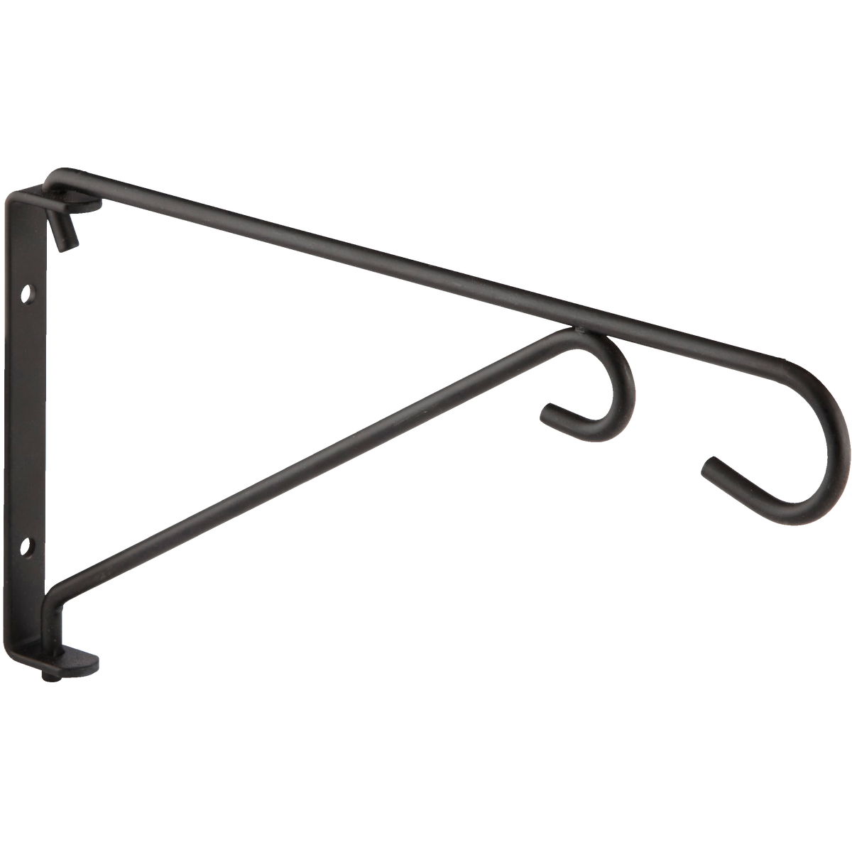National Hardware 9 In. Black Steel Swivel Hanging Plant Bracket Image 4