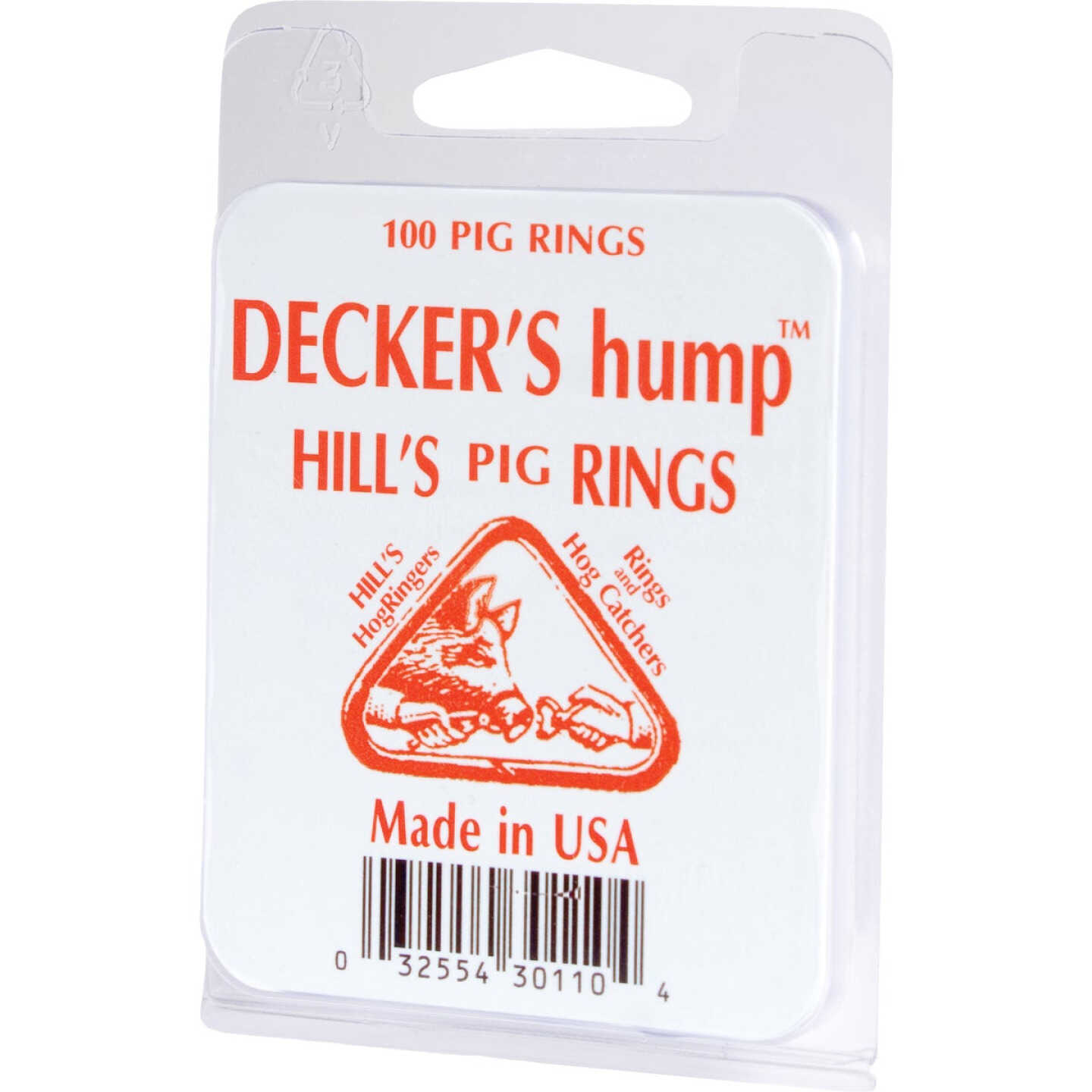 Decker Hill's Steel Pig Ring (100-Pack) Image 1