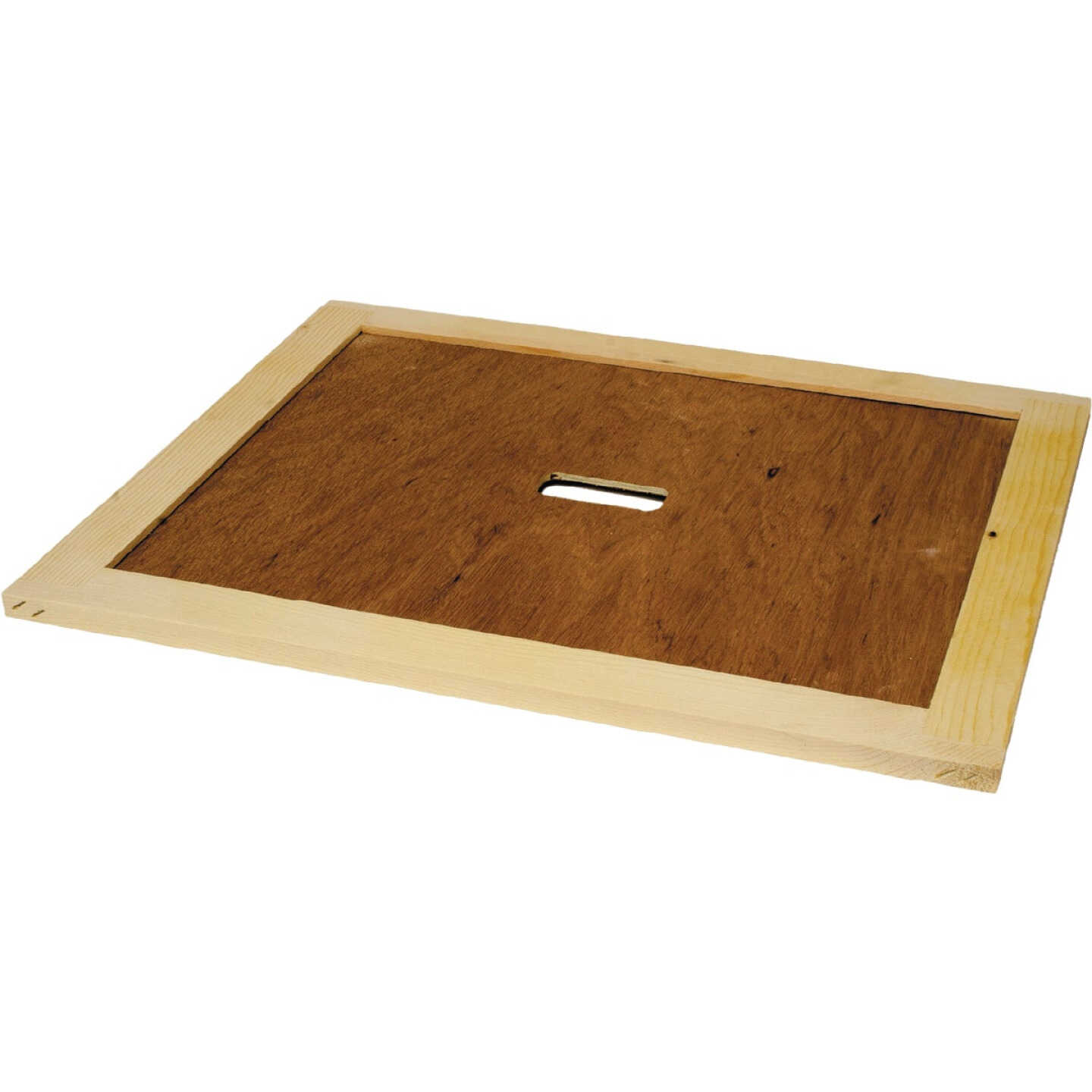 Harvest Lane Honey 16-1/4 In W x 2 In H x 22 In L Wood 10-Frame Beehive Inner Cover Image 1