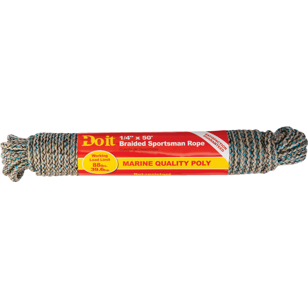 Do it Best 1/4 In. x 50 Ft. Camouflage Braided Sportsman Polypropylene Packaged Rope Image 2