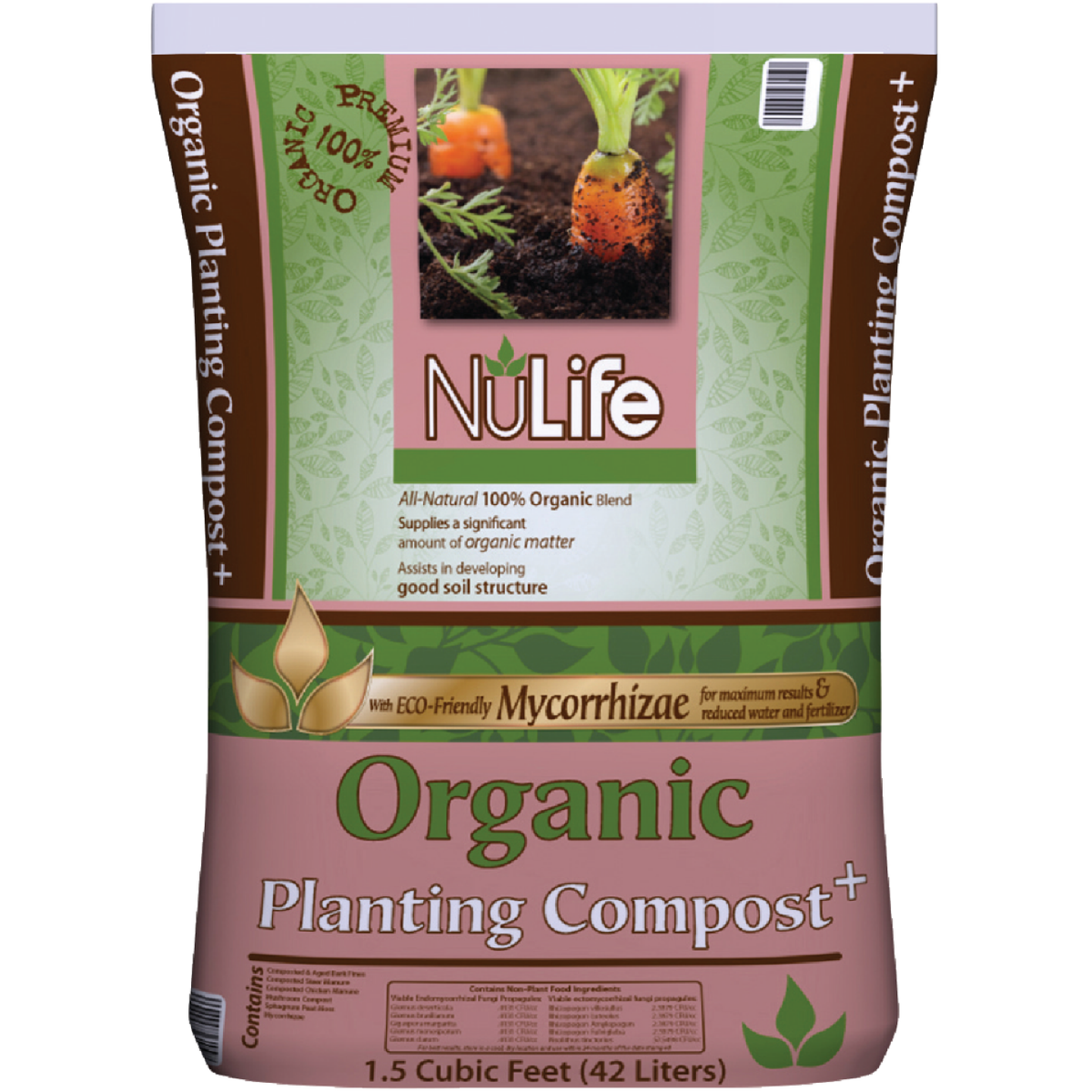 NuLife 1.5 Cu. Ft. 52 Lb. Organic Lawn & Garden Compost Image 1