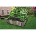 Dalen 4 Ft. x 4 Ft. Galvanized Steel Rustic Raised Bed Garden Image 1