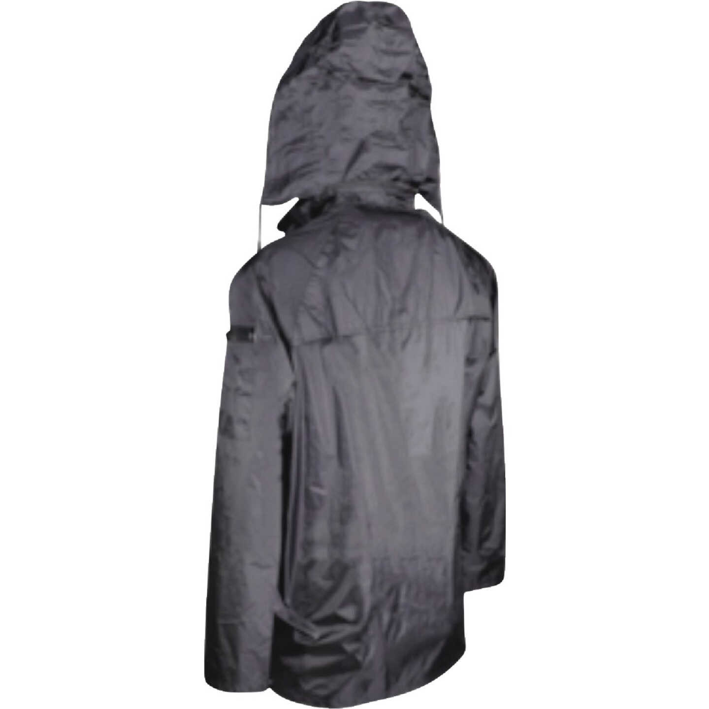 Boss Large Nylon Ripstop Rain Jacket Image 6