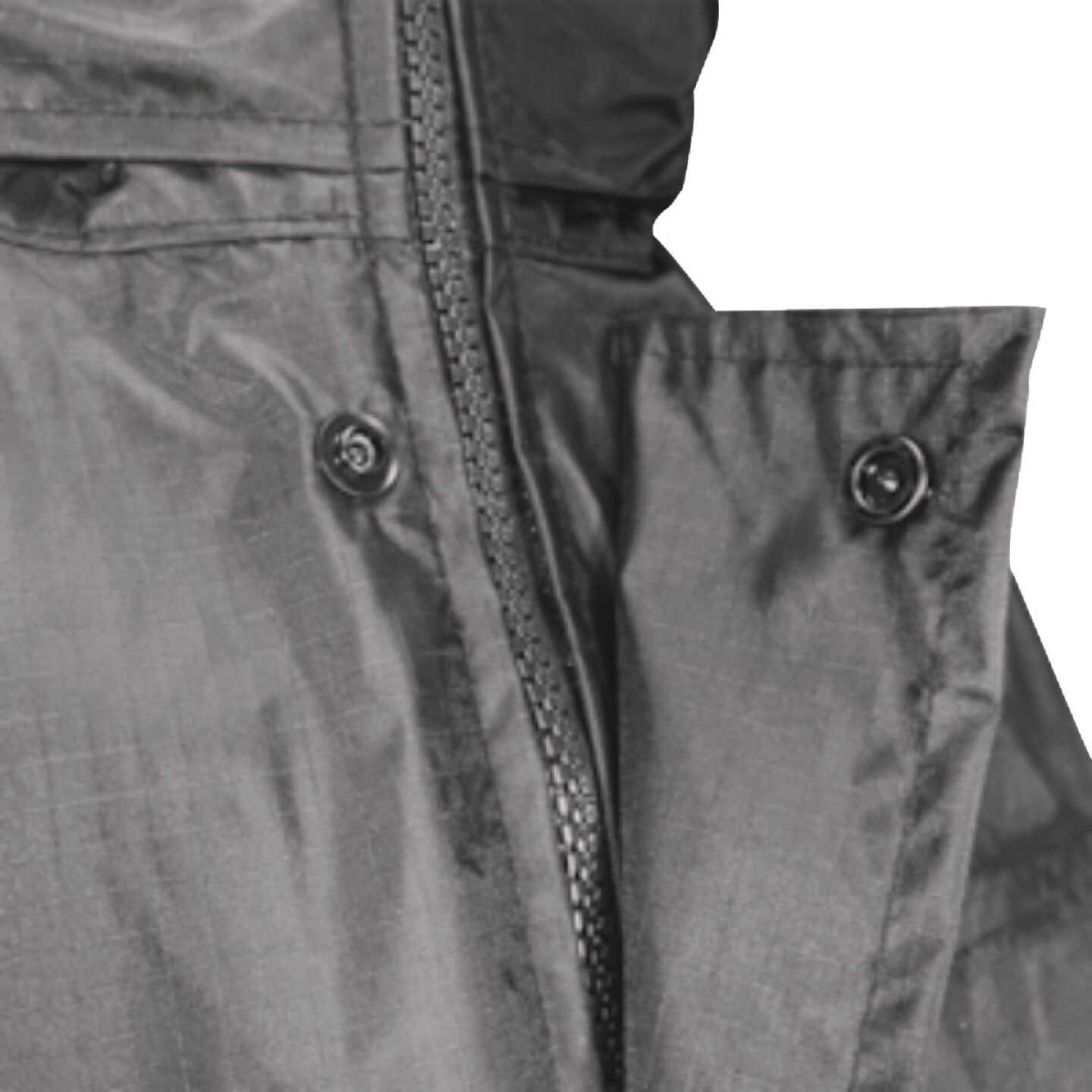 Boss Large Nylon Ripstop Rain Jacket Image 4