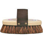 Decker Palmyra Fiber Bristles 1-1/4 In. Trim Size Cowboy Style Horse Grooming Brush Image 1