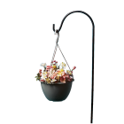 Best Garden 64 In. Black Wrought Iron Shepherd Hook Image 3