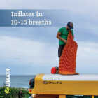 Klymit Insulated Static V Orange Sleeping Pad Image 2