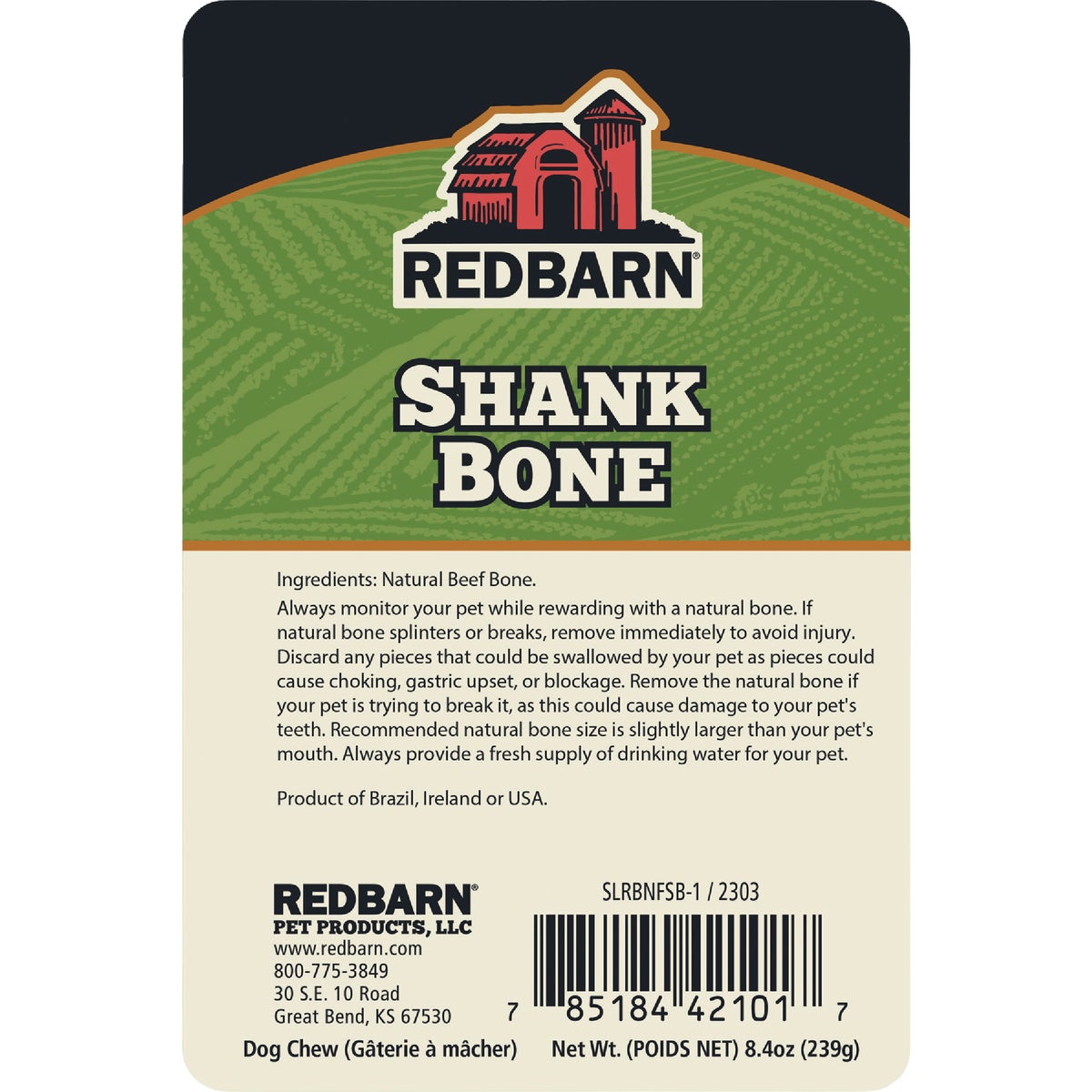 Redbarn Shank Bone Dog Treat Image 2