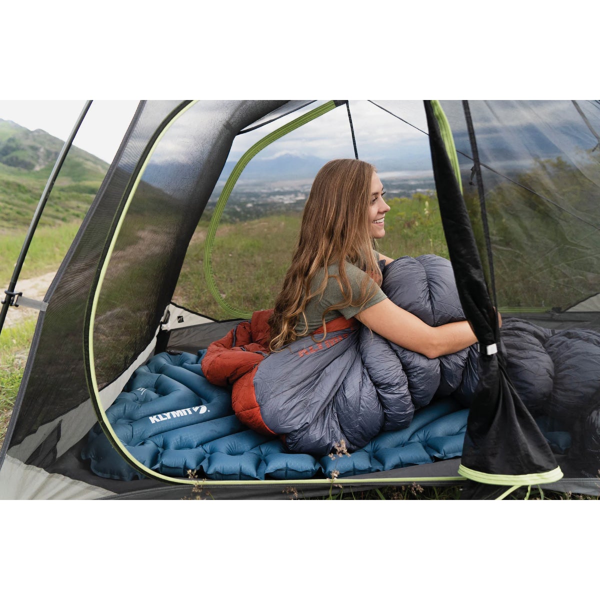 Klymit Static V Luxe SL Blue Sleeping Pad Image 8