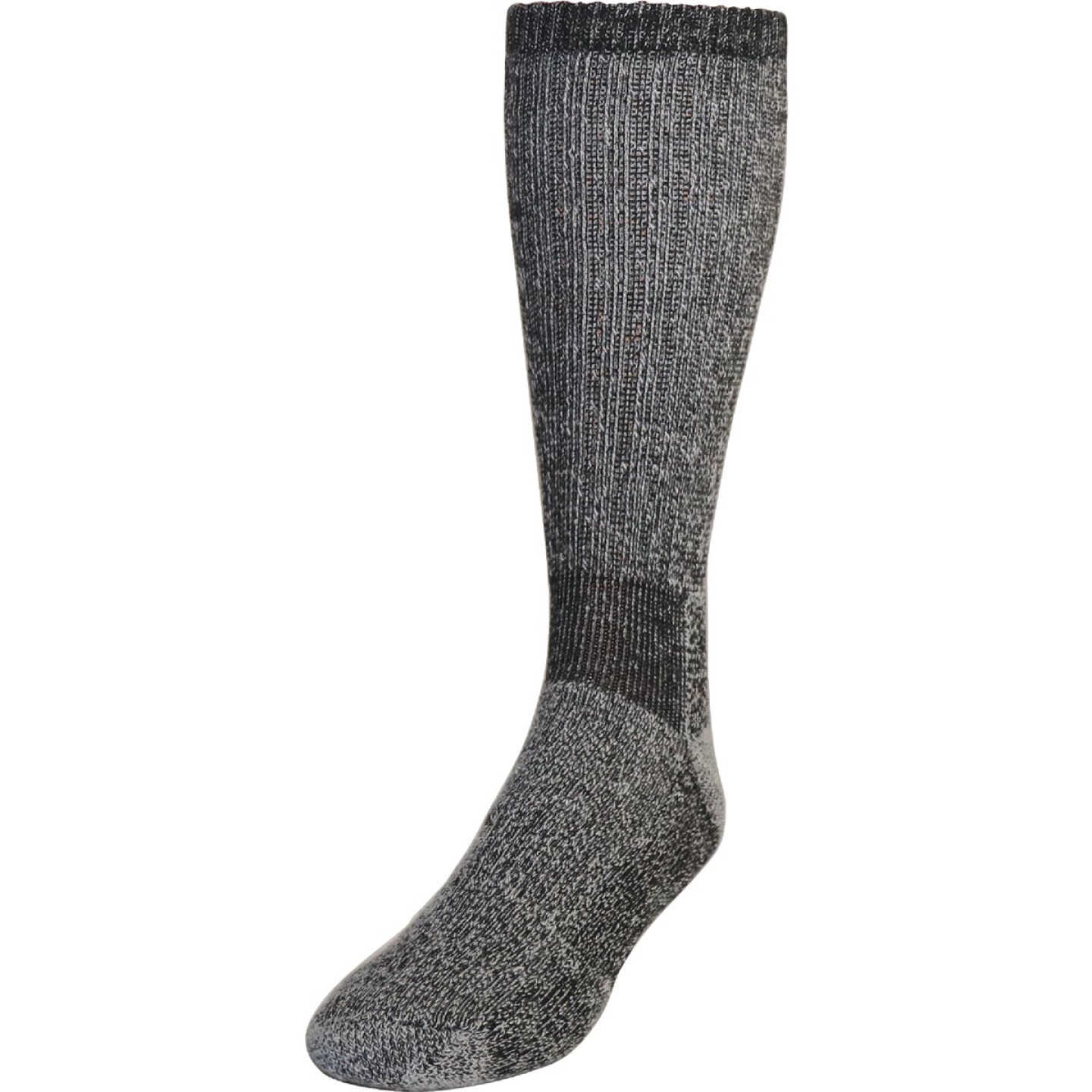 Railroad Sock Men's Black Merino Wool Sock Image 1