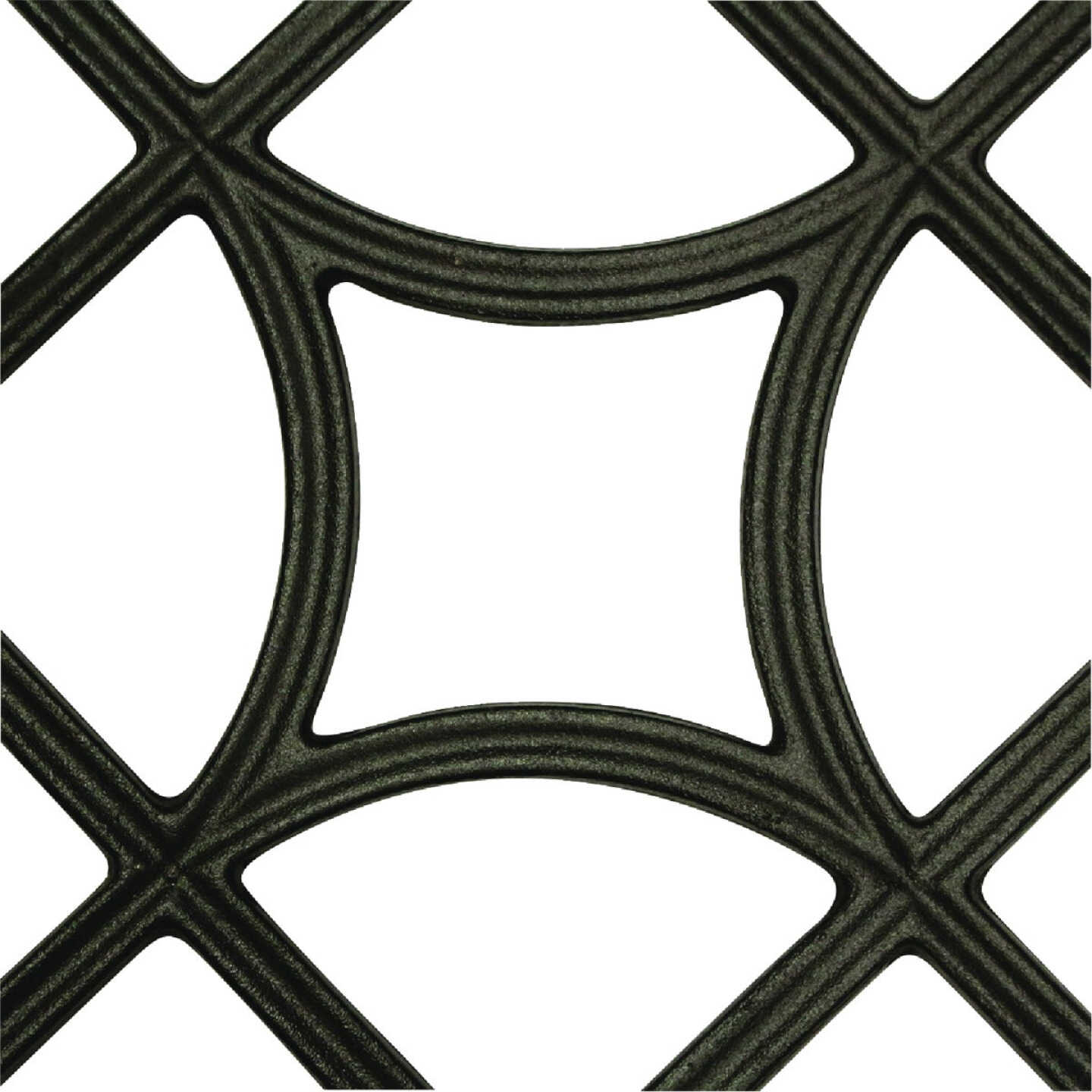 Nuvo Iron 15 In. Square/Diamond Cast Aluminum Gate Insert Image 4