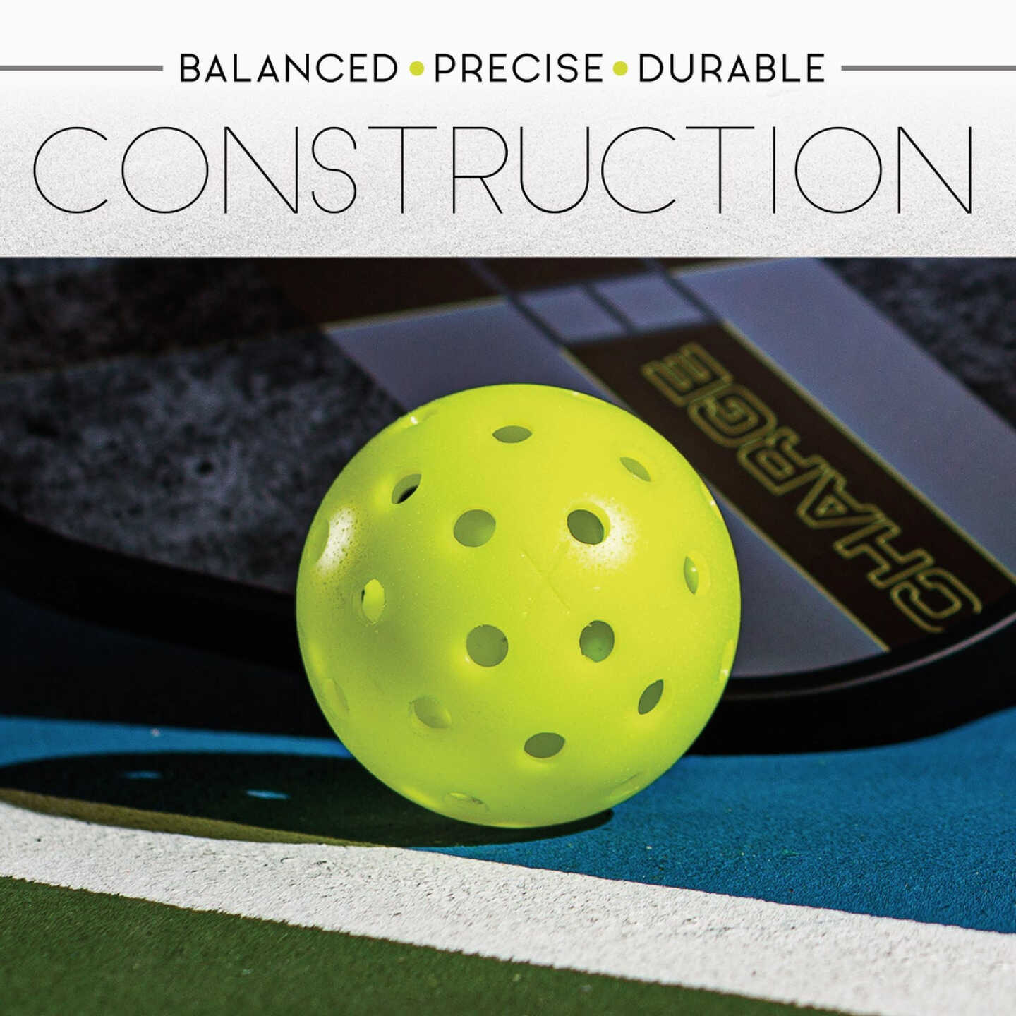 Franklin X-40 Optic USAPA Approved Outdoor Pickleball (3-Pack) Image 3