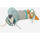 SmartyKat Fringe Frenzy Triple Tunnel Activity Cat Toy Image 2