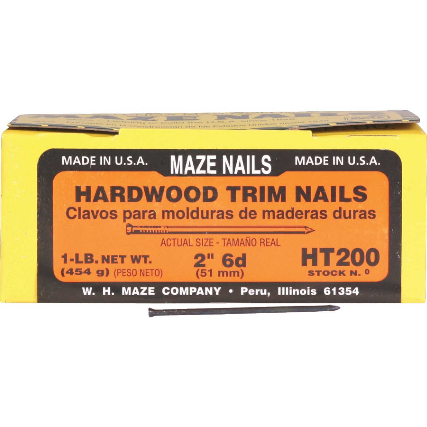 Maze 2 In. Hardwood Trim Nails (454 Ct., 1 Lb.) Image 3