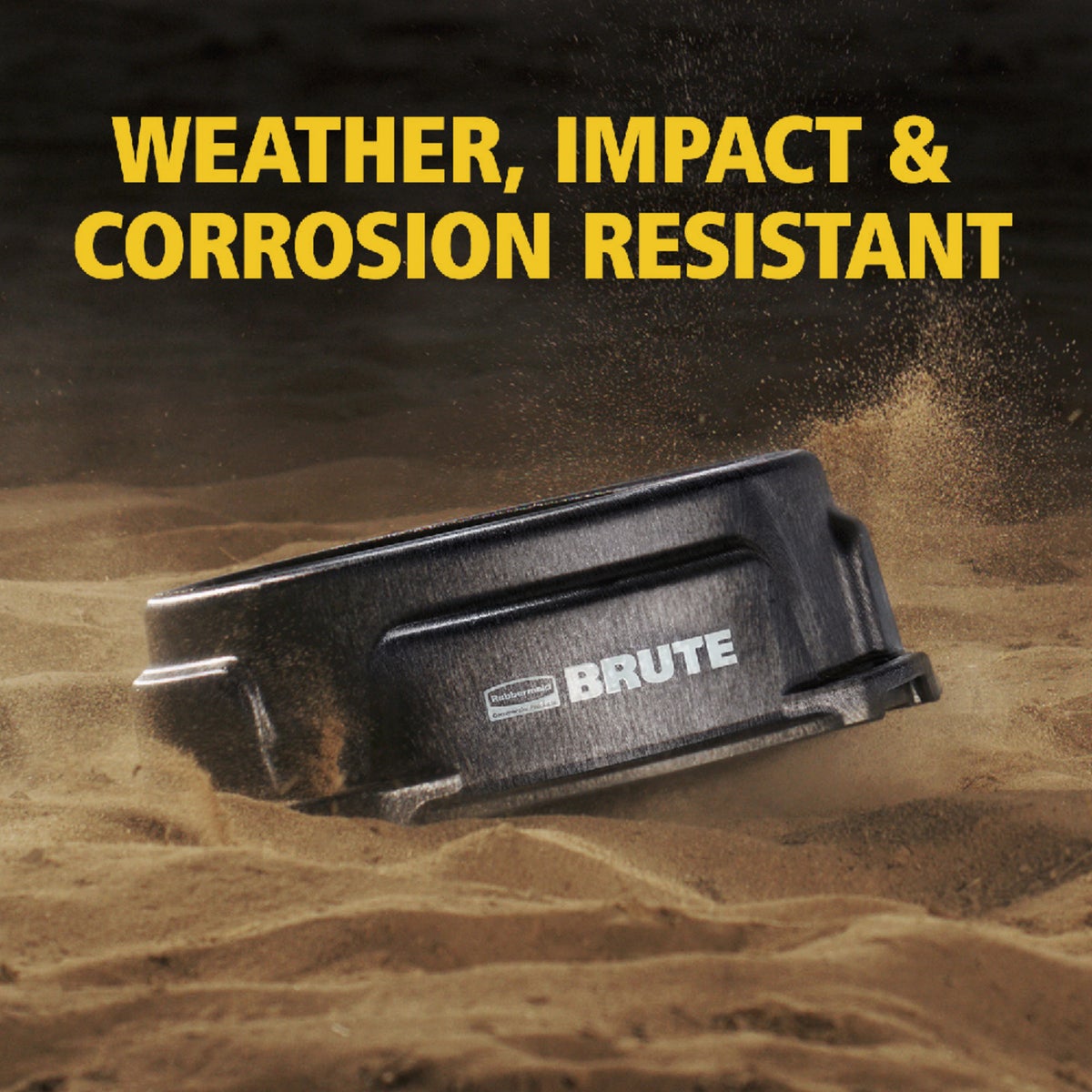 Rubbermaid Commercial Brute 1.25 Gal. Animal Pan Feeder Image 6