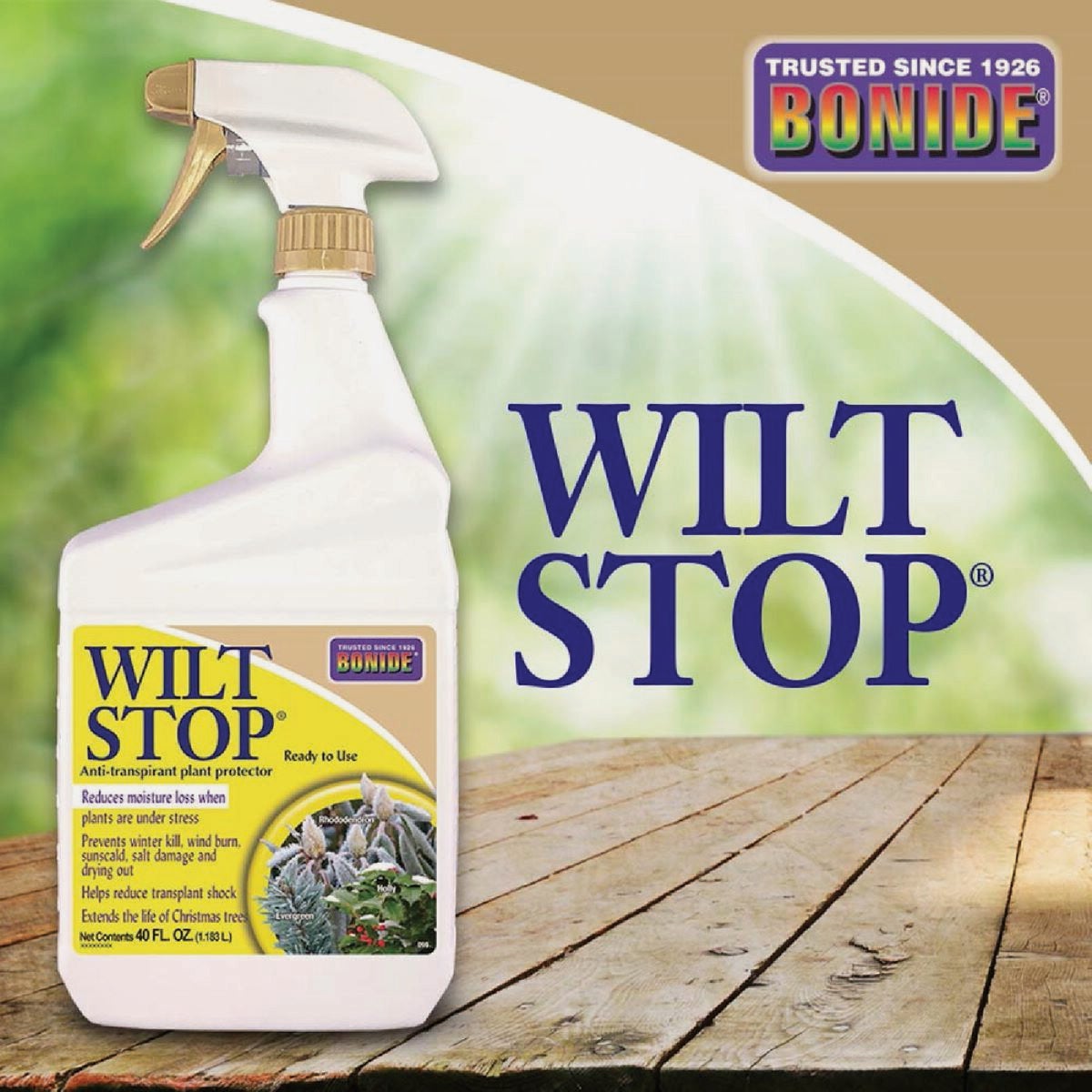 BONIDE Wilt Stop 40 Oz. Ready To Use Trigger Spray Plant Protector Image 4