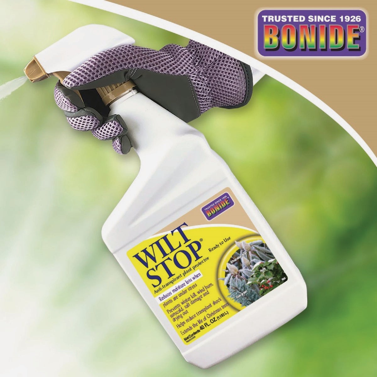 BONIDE Wilt Stop 40 Oz. Ready To Use Trigger Spray Plant Protector Image 3
