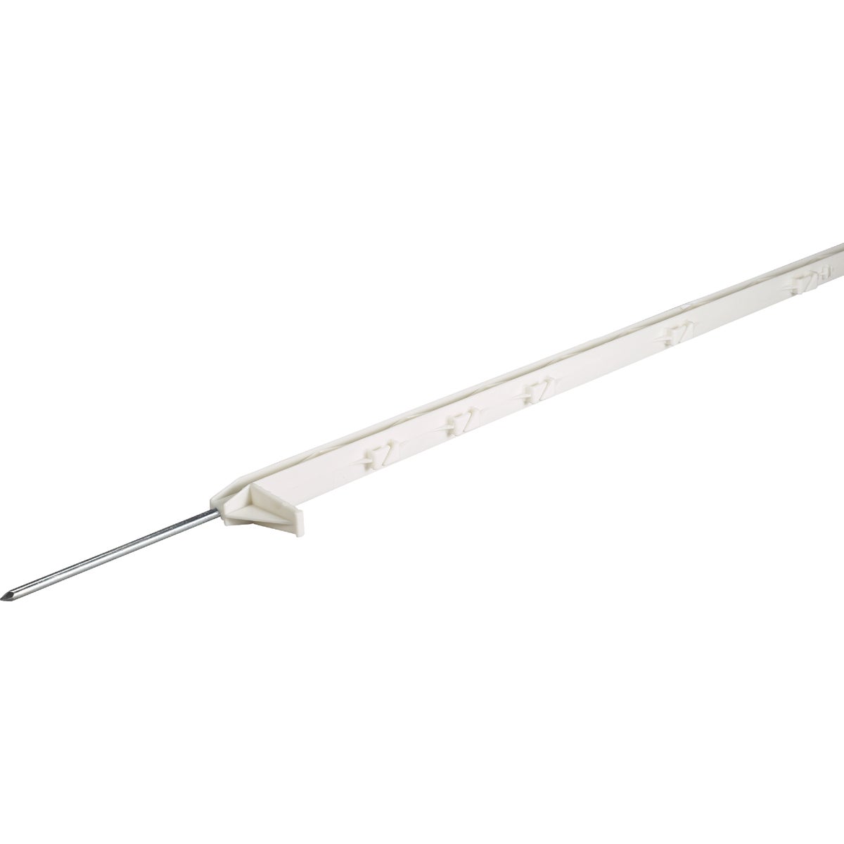 Dare Step-In 63 In. White Electric Fence Poly Post Image 2