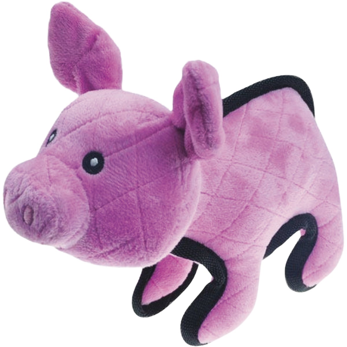 Boss Pet Pet Park Blvd Tuffimals Large Pig Dog Toy