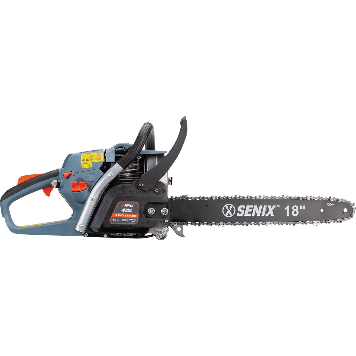 Senix 4QL 18 In. 49cc Gas Powered Chainsaw