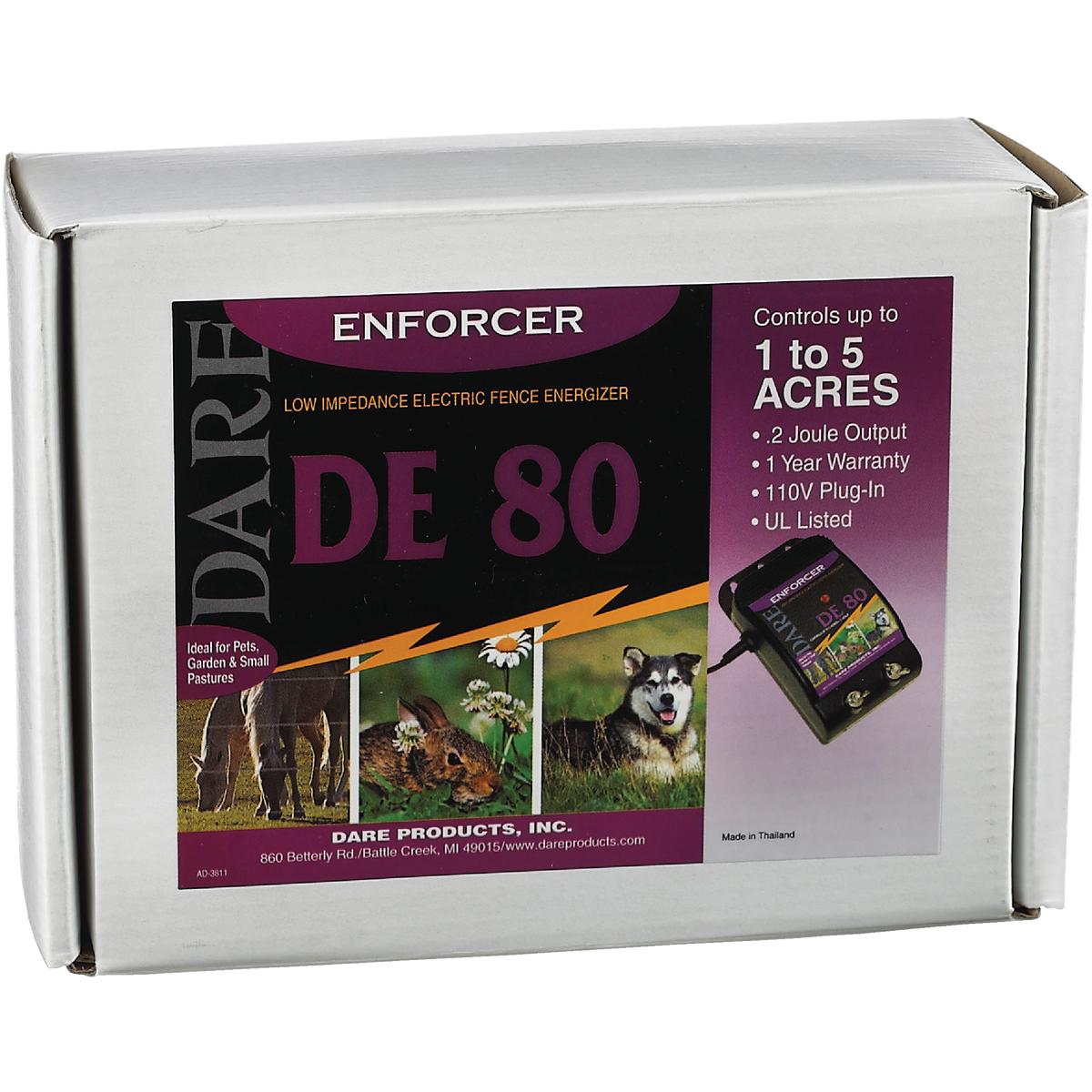 Dare Enforcer 5-Acre Electric Fence Charger Image 2