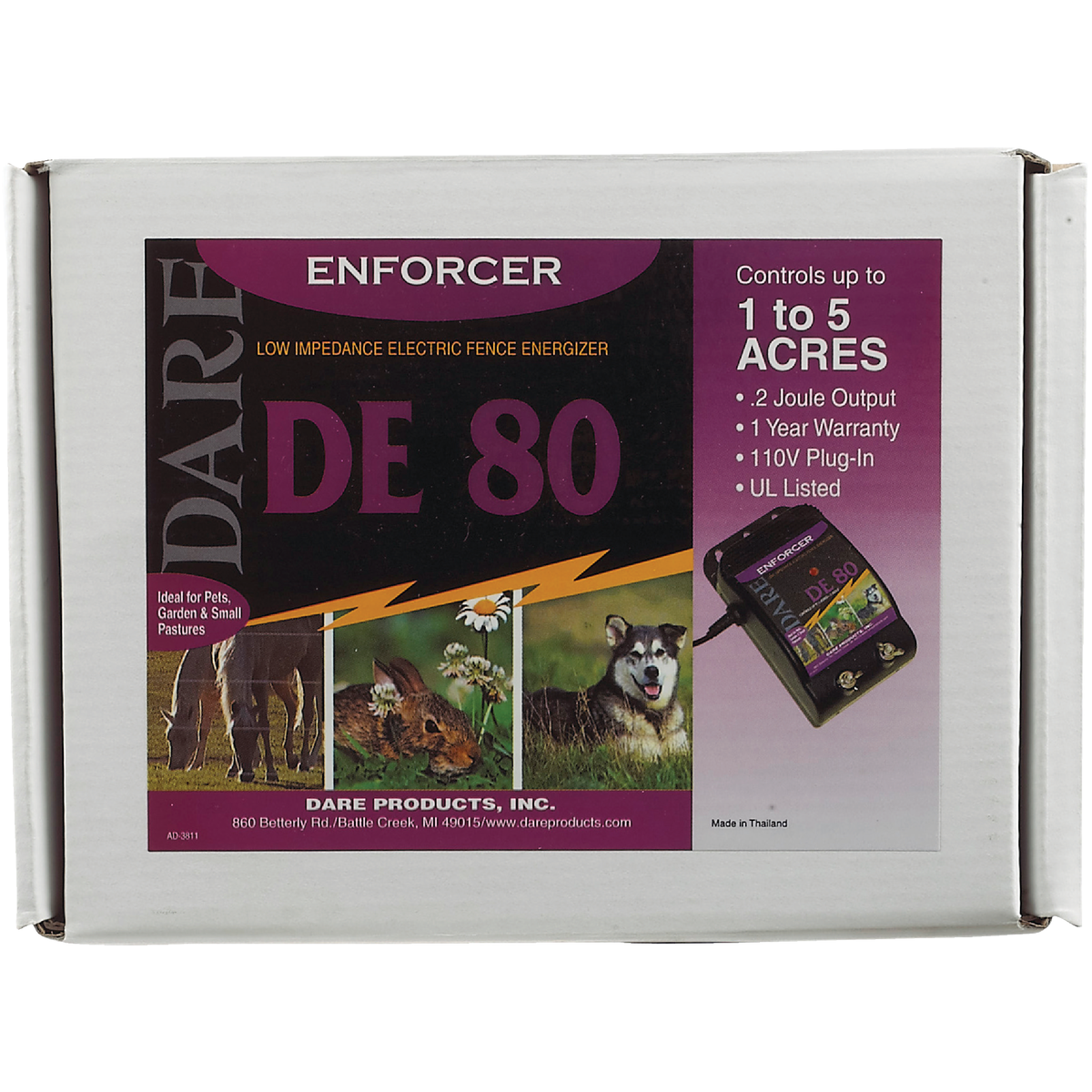 Dare Enforcer 5-Acre Electric Fence Charger Image 3