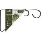 National Hardware 6 In. Black Steel Hanging Plant Bracket Image 2