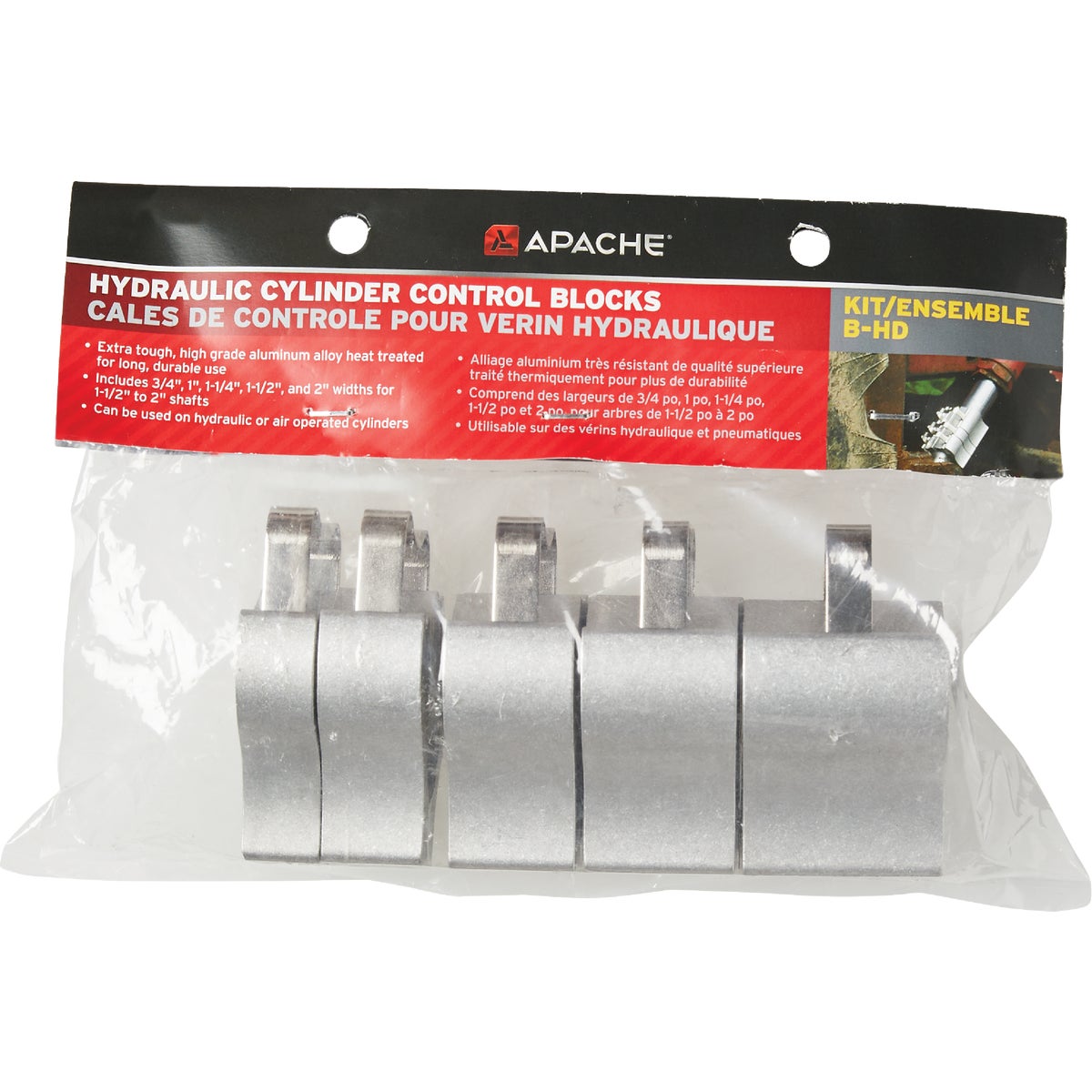 Apache Farm Kit B-HD 1-1/2 In. to 2 In. Rods Hydraulic Cylinder Control Block Kit Image 2