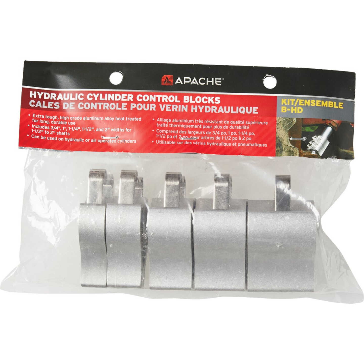 Apache Farm Kit B-HD 1-1/2 In. to 2 In. Rods Hydraulic Cylinder Control Block Kit Image 2